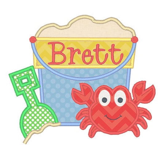 Customized Appliqué Beach T Shirt