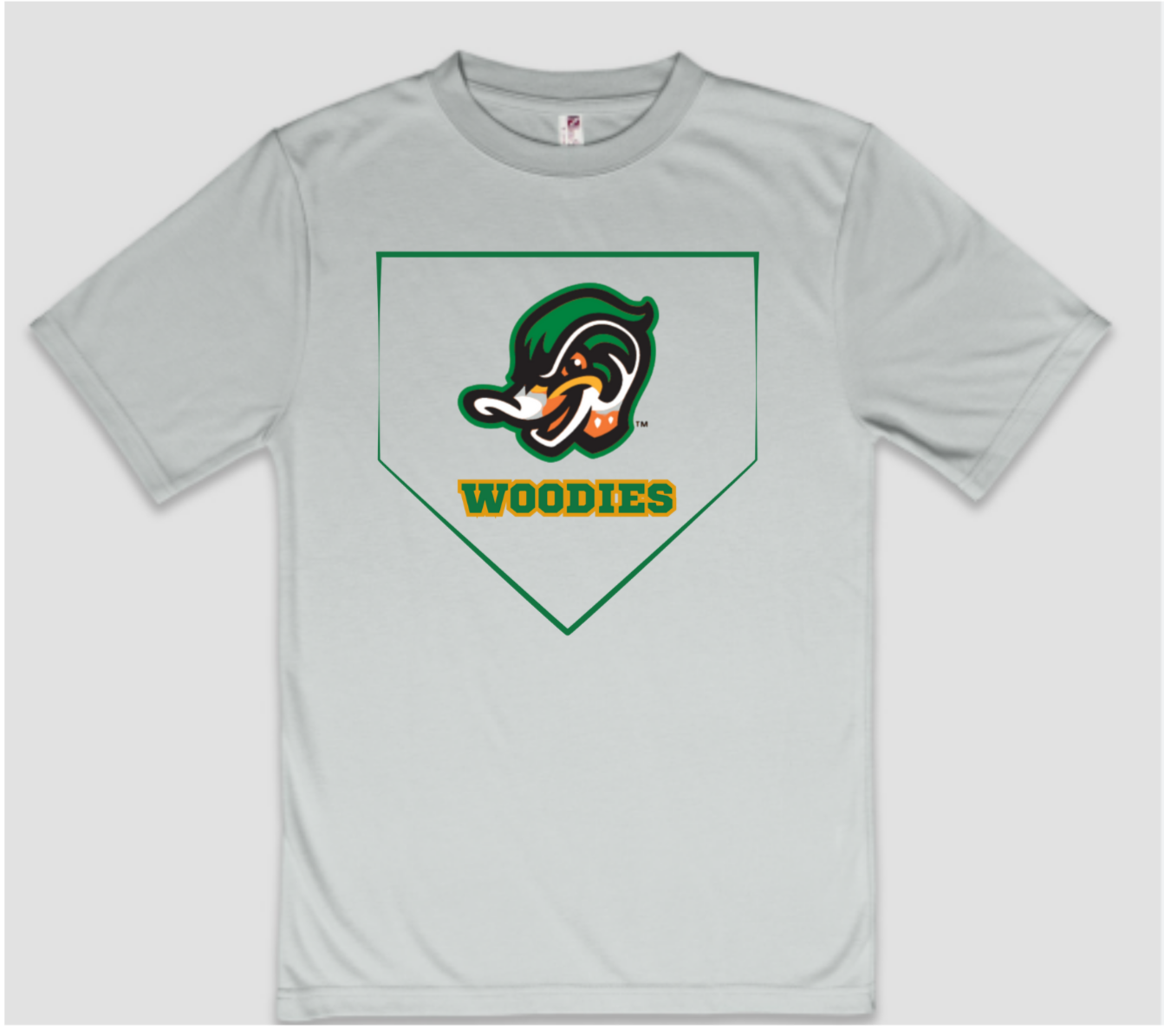 WOODIES Plate Logo Tee