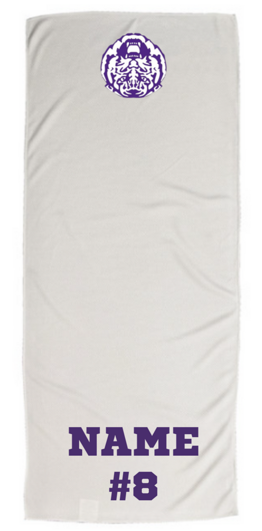 TIGERS Personalized Neck Cooling Towel