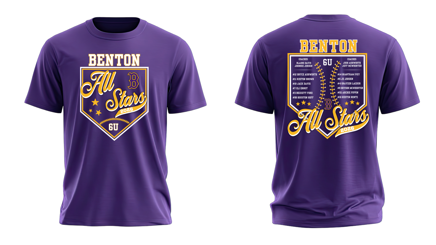 Adult Benton All Star Roster Shirt Soft Style