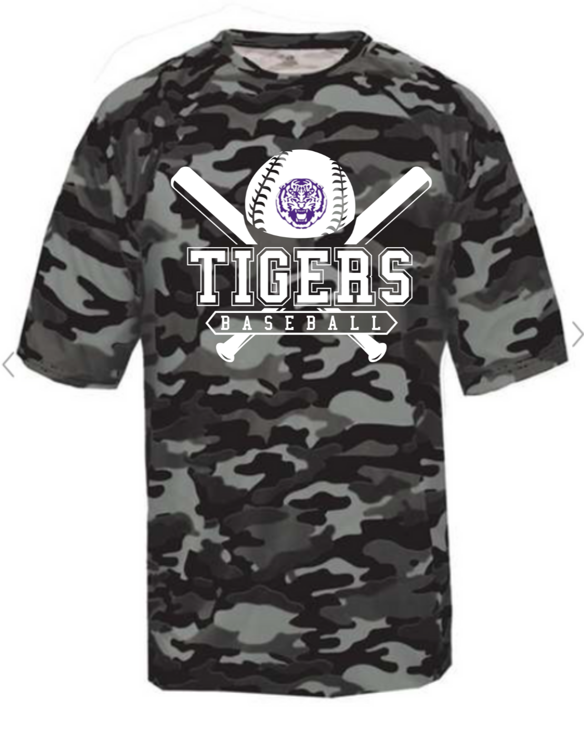 TIGERS Bat Tee