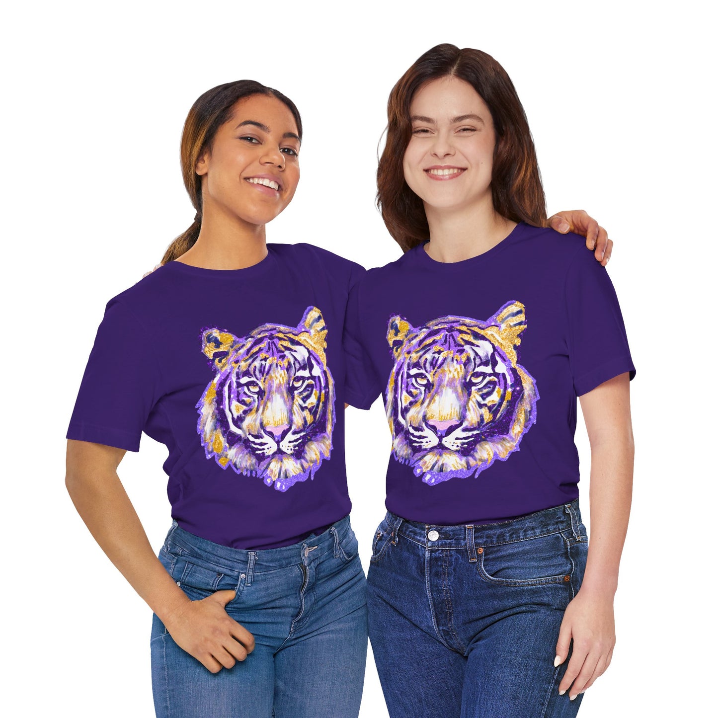 Jersey Short Sleeve Tigers Tee LSU