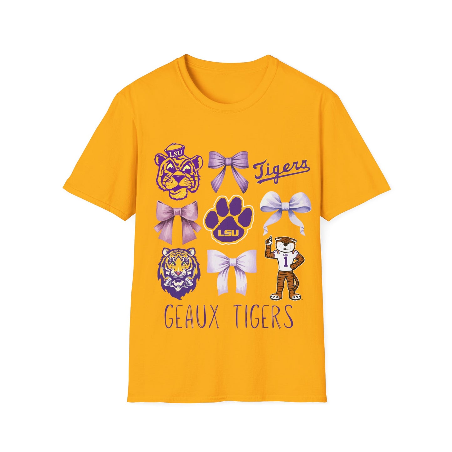 Geux Tigers Unisex Softstyle T-Shirt