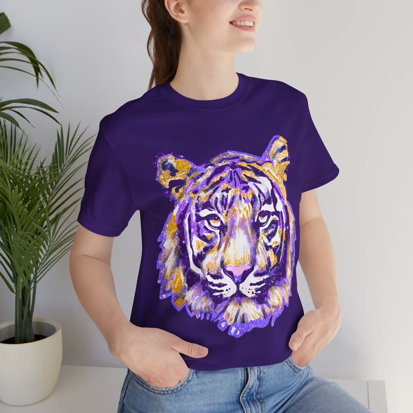 Jersey Short Sleeve Tigers Tee LSU