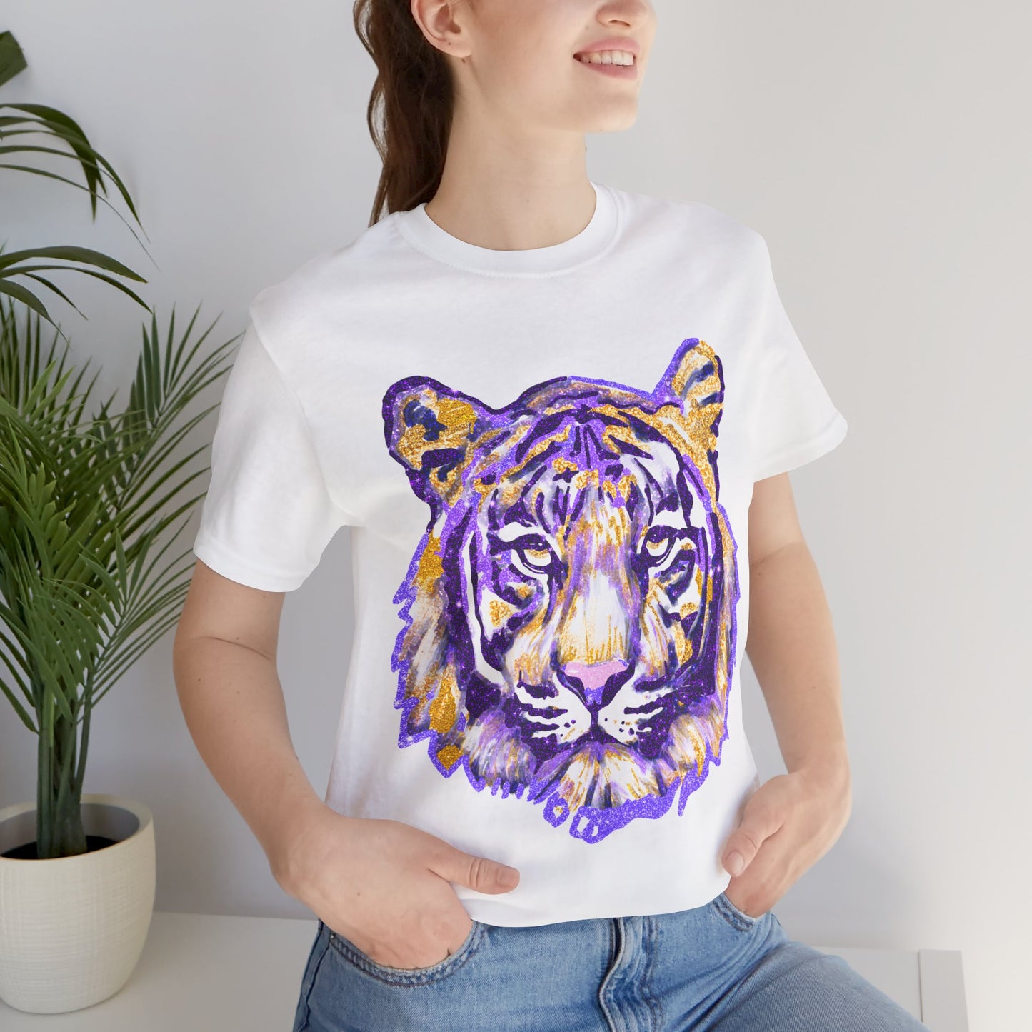 Jersey Short Sleeve Tigers Tee LSU