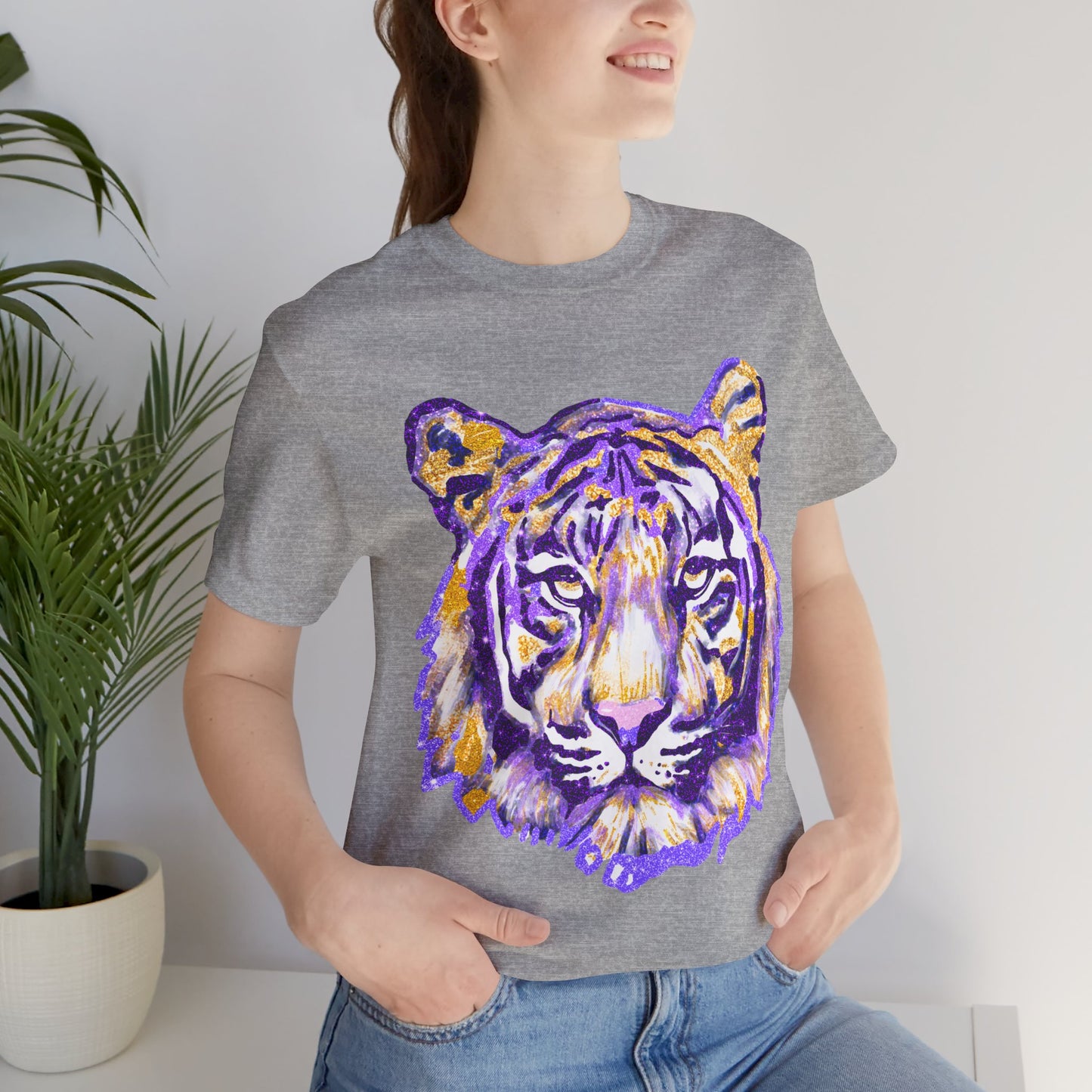 Jersey Short Sleeve Tigers Tee LSU