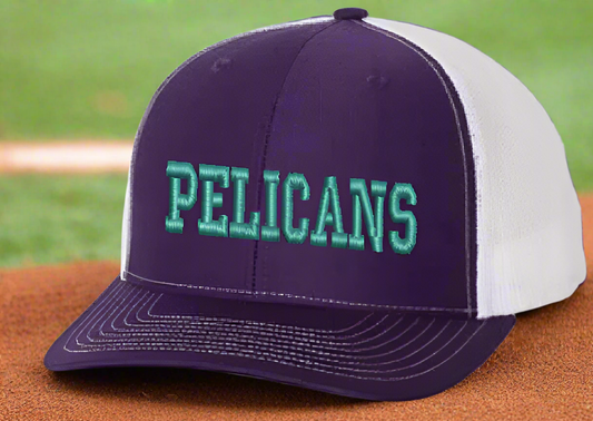 Pelicans Embroidered Cap