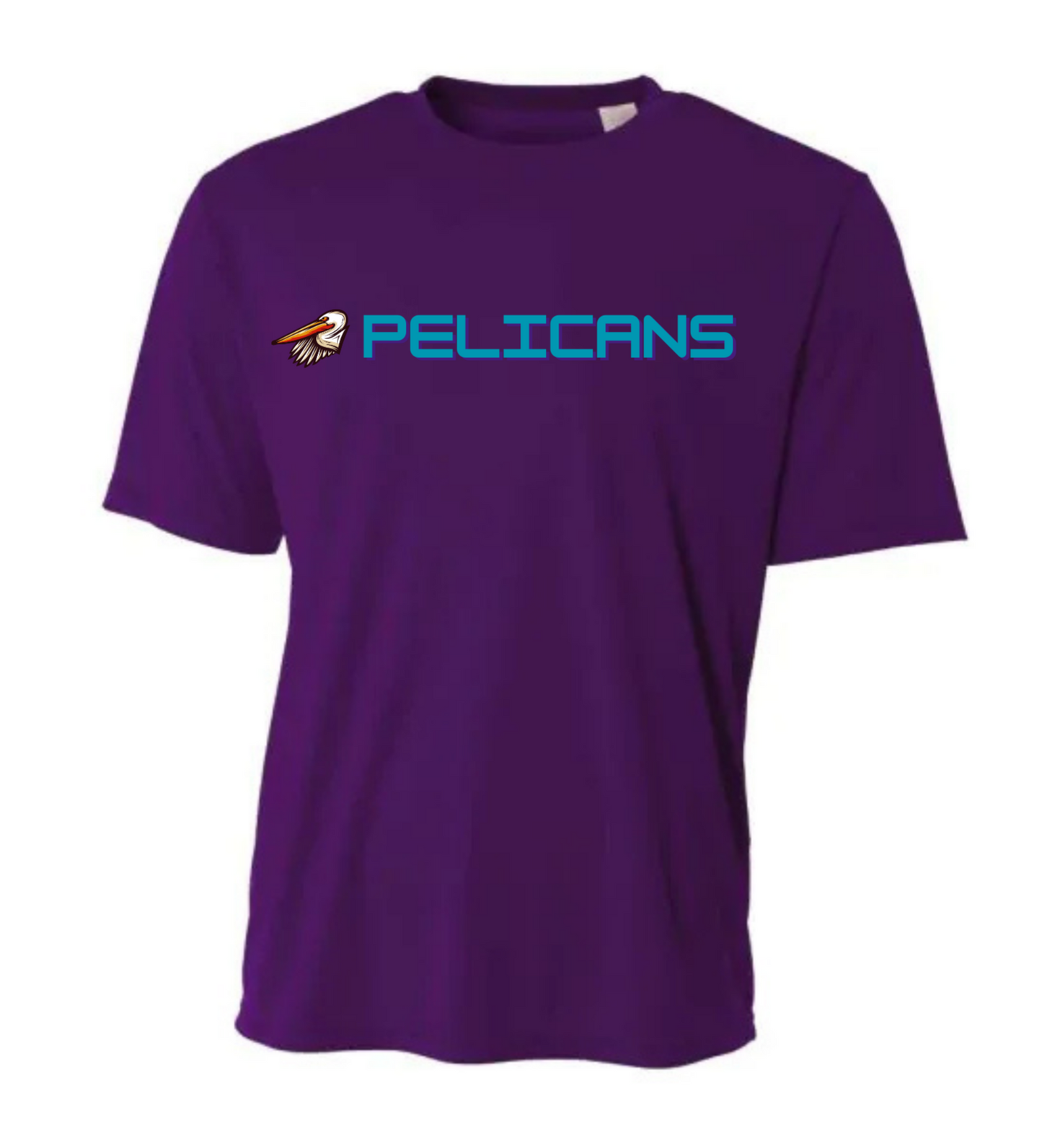 Pelicans Short Sleeve Cooling Performance Crew tee