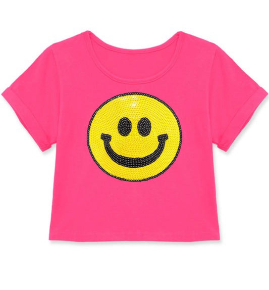 Smiley Crop top