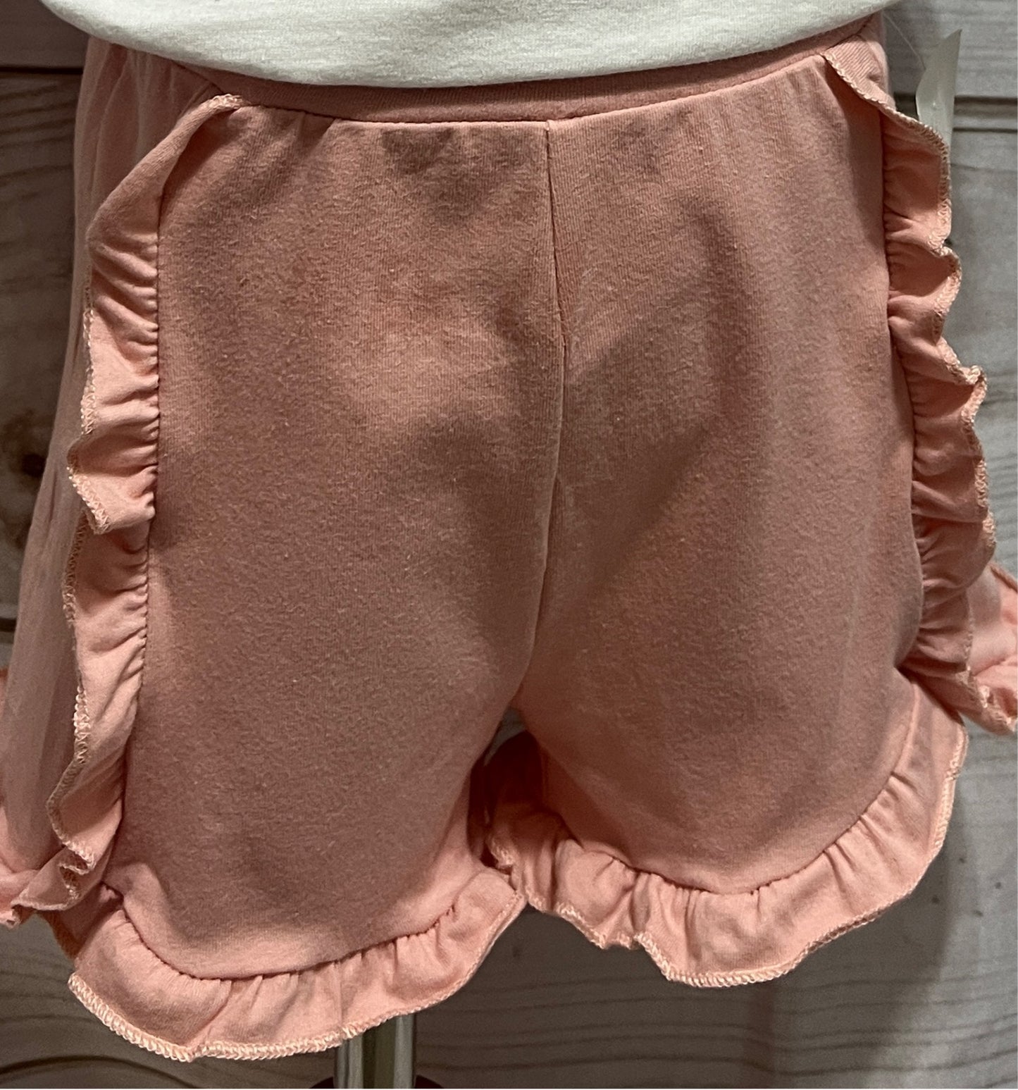 Pink Ruffle Shorts