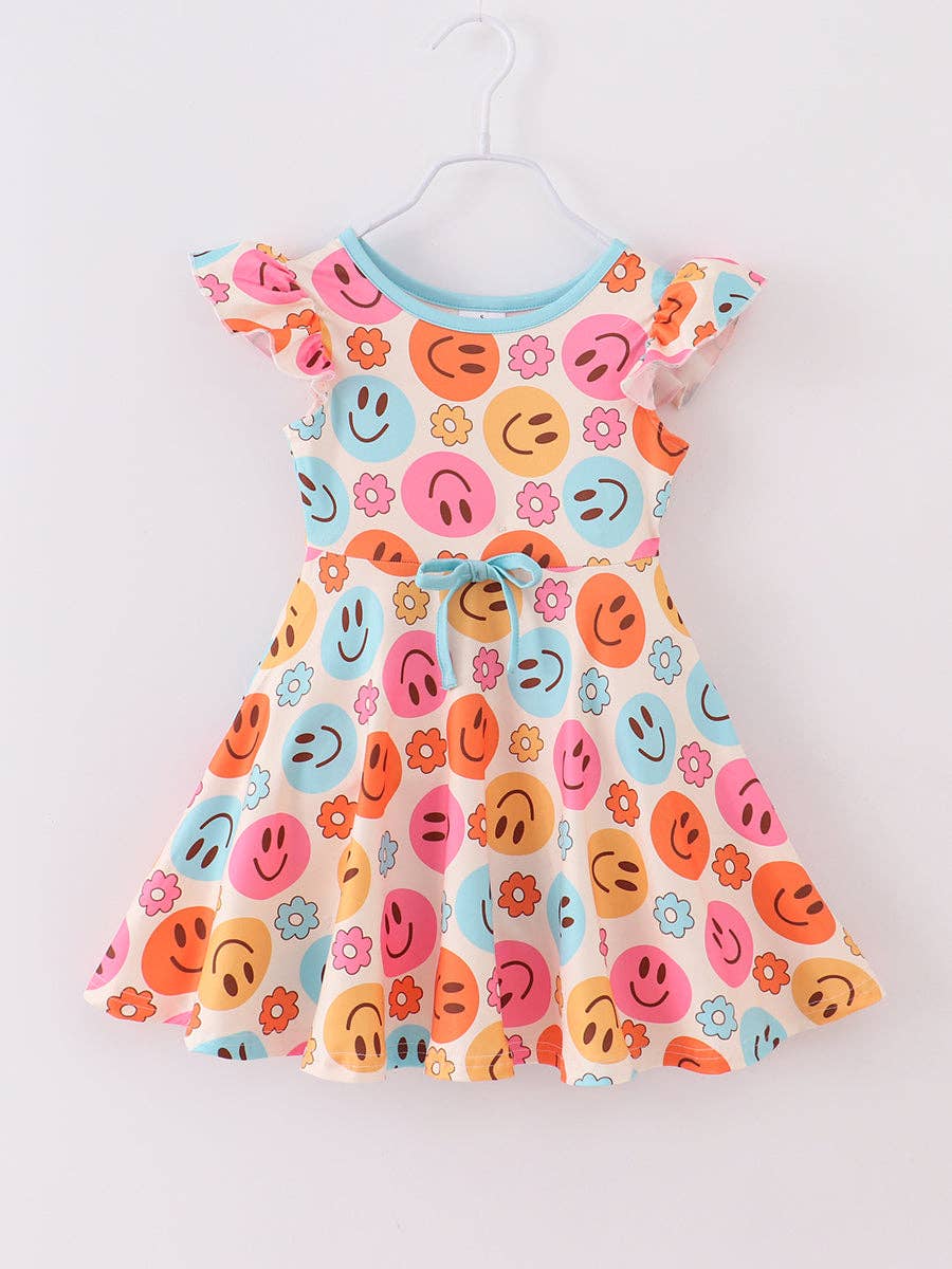 Emoji Ruffle Dress